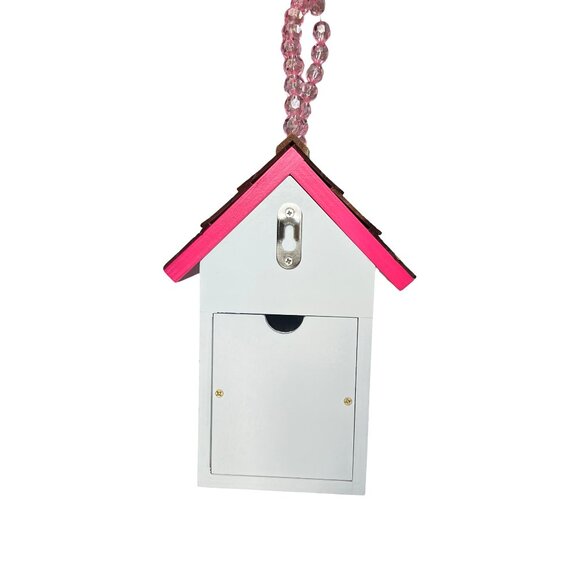 Hello Kitty Wooden Birdhouse - Viral Tiktok - 9-1/4" Tall - Picture 4 of 12